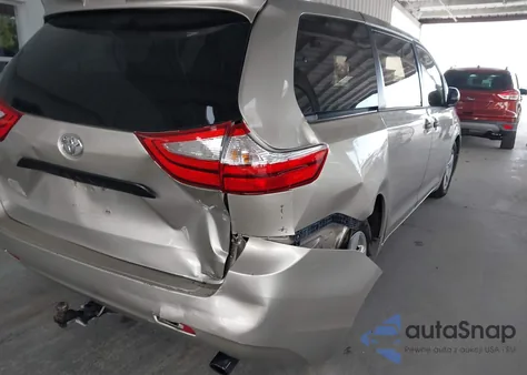 2015 Toyota Sienna L 7 Passenger from USA, damaged, VIN 5TDZK3DCXFS572089